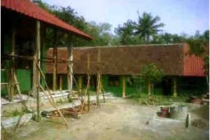 Renovasi kelas SDN 2 Bandorasa Kulon.